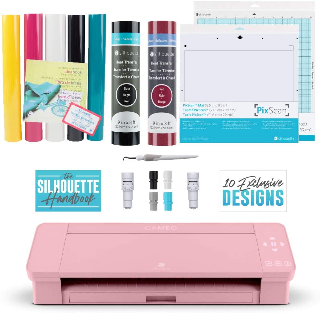 Silhouette Cameo 4 - Pink HTV Bundle