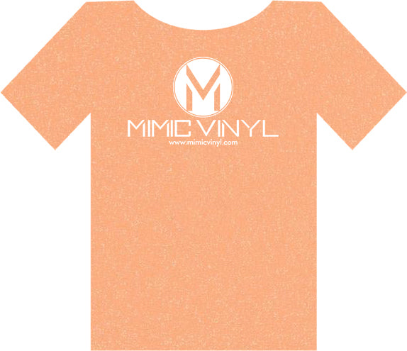 Glitter- Neon Orange