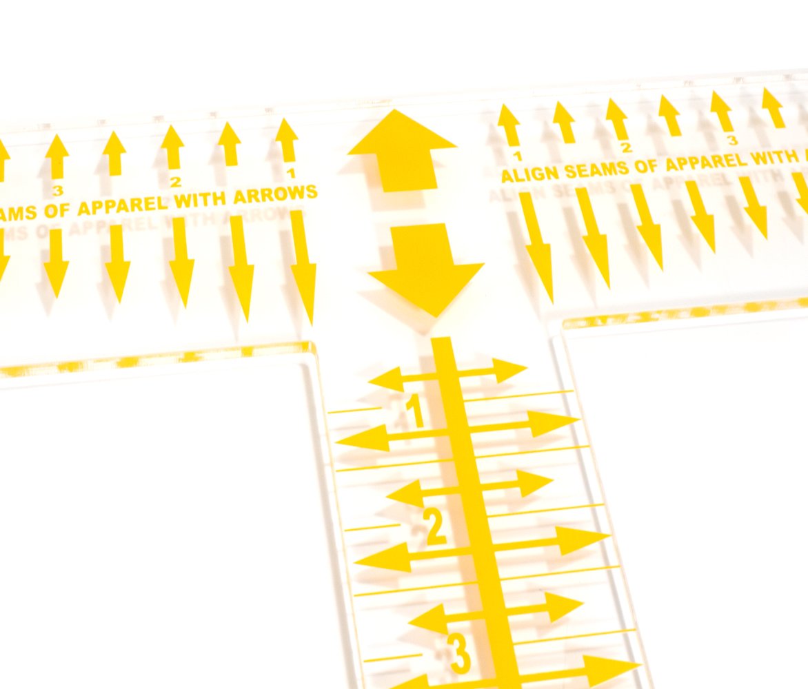 Graphic Alignment System with Tee Square It! and Logo GRID It!